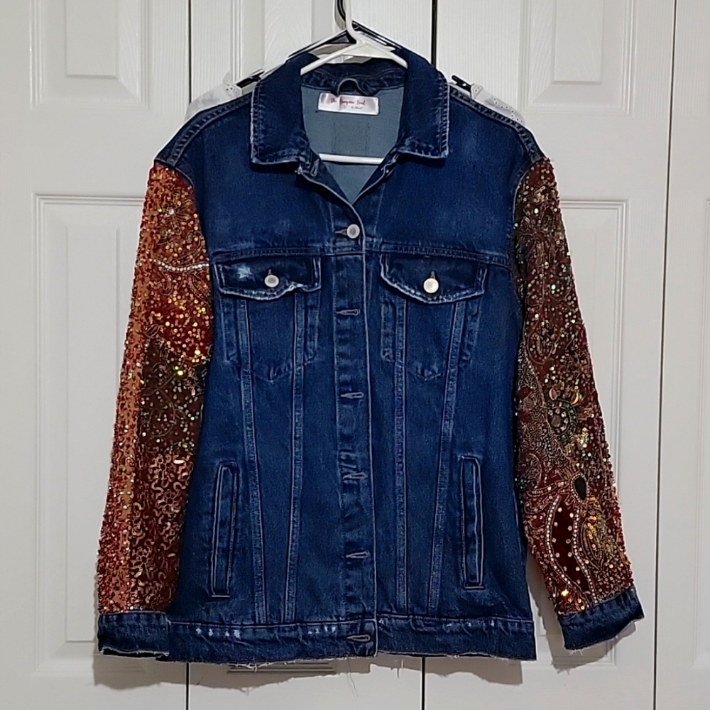 Beautiful Bohemian Denim Jacket